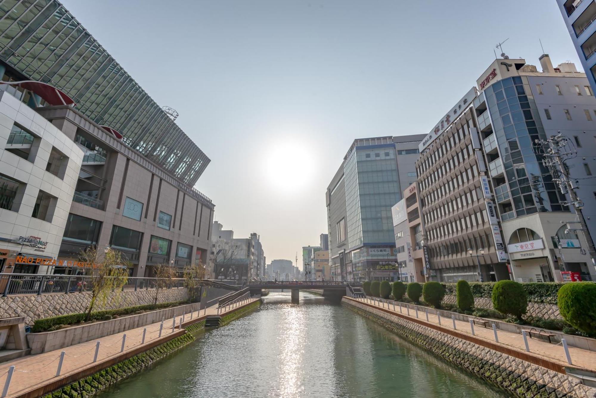 Hotel Okura Fukuoka Fukuoka  Bagian luar foto The Nakagawa River